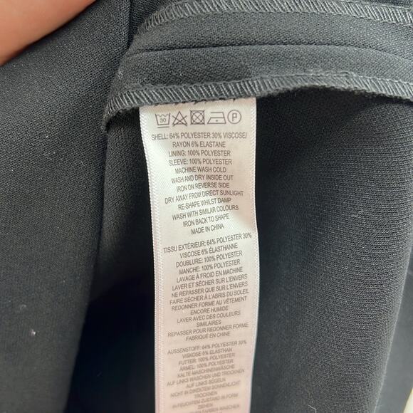 Whisper Women's puff sleeves off-the-shoulder sheath dress - Black - 2 - NWT - Picture 7 of 9